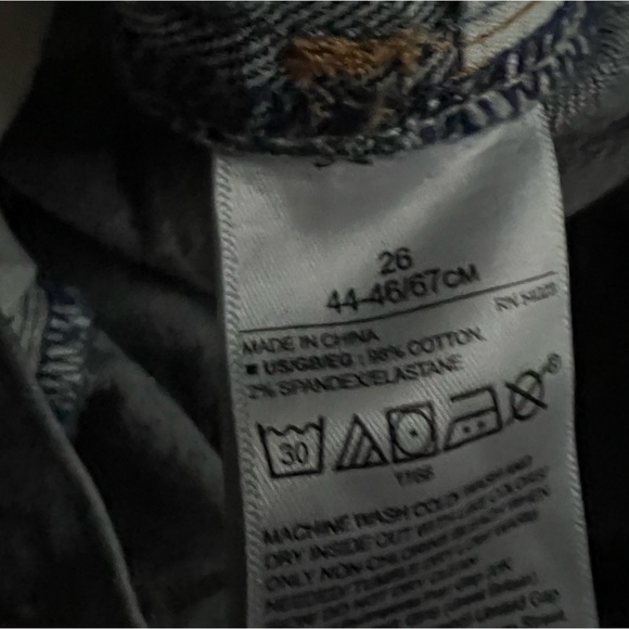 Gap Best Girlfriend Style Jeans Size 26 - Picture 6 of 7